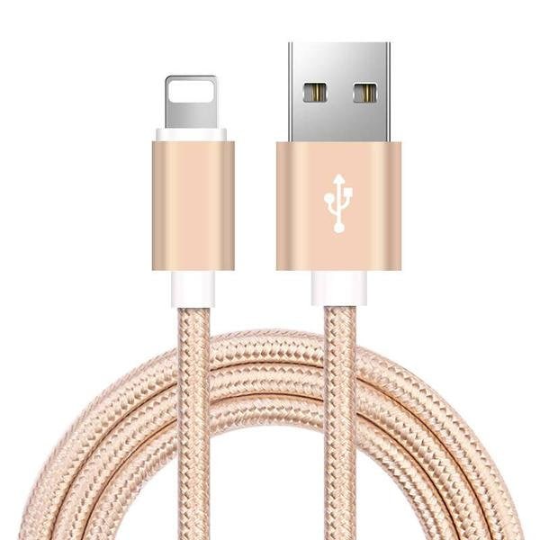 3m lång iphone kabel|svart