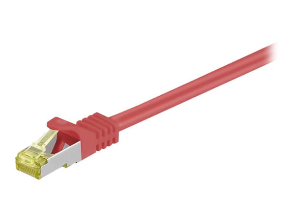 goobay CAT 7 SFTP, PiMF 5m Patchkabel röd röd
