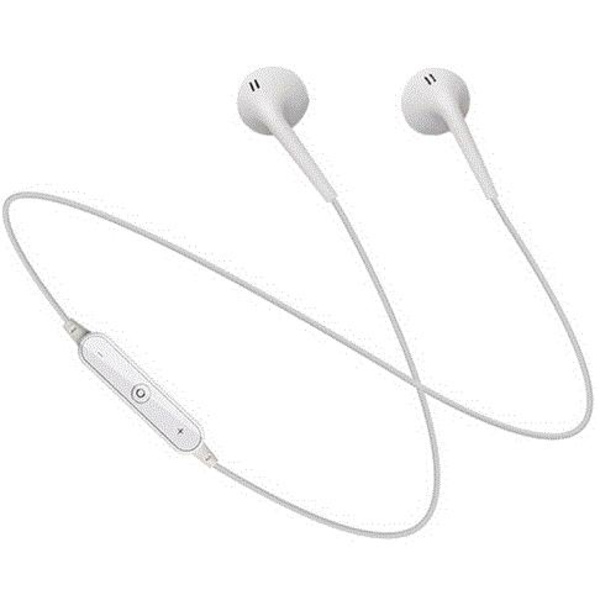 bluetooth hörlurar för iphone vit vit