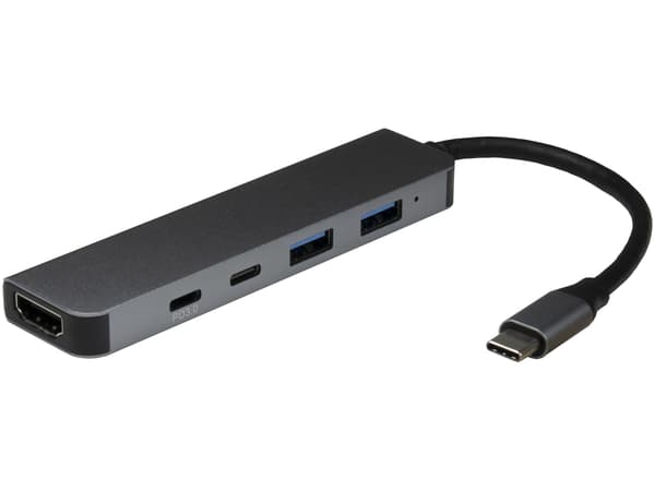 Argus H-469-01 Hub 5-portars USB-C