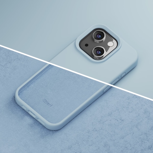Etteri Silicone Case for iPhone 14 6.1\" Light Blue