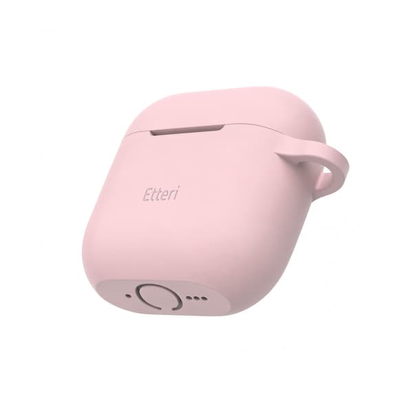 Etteri silikonfodral för AirPods 4 ljusrosa rosa