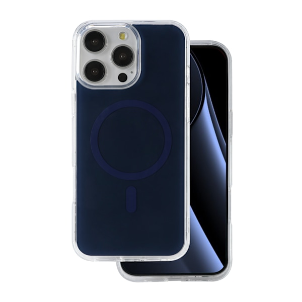 Lowkey Mag för iPhone 16 Pro Max 6,9\" mörkblå