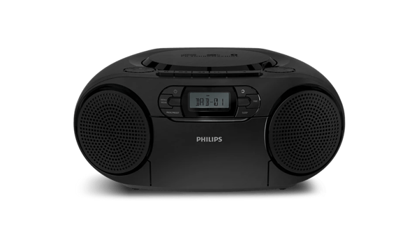 Philips TAZ2500/10 CD-afspiller svart bärbar CD-afspiller