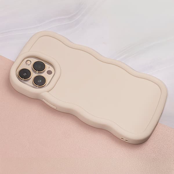 Candy-fodral för iPhone 15 6,1" beige beige