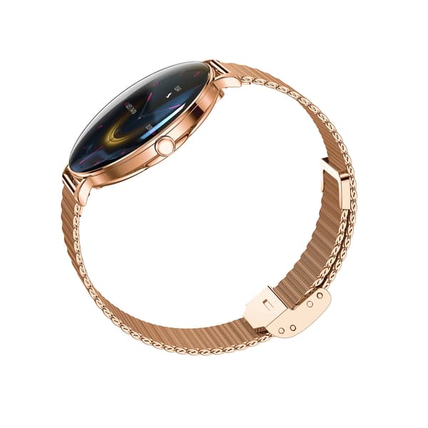 Forever Smartwatch Lucca SB-370 roséguld - Spotted Band gul