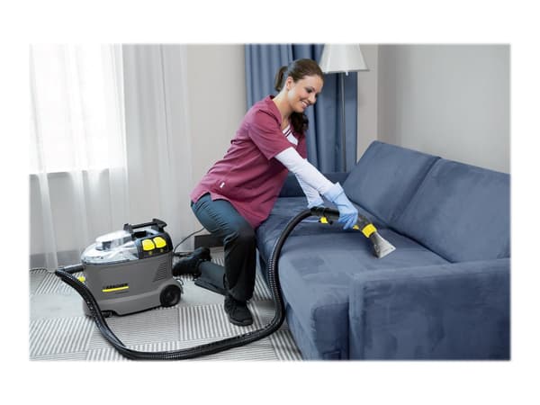 Kärcher Professional Puzzi 8/1 svart Grå Gul