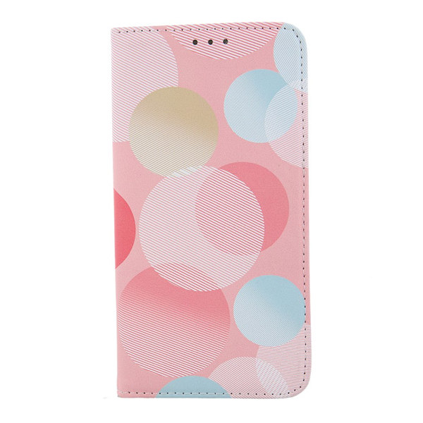 Smart trendigt färgat fodral för Samsung Galaxy S23 Pastel Circular