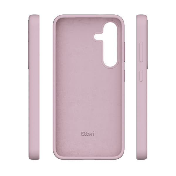 Etteri Silikonskal för Samsung Galaxy S24 Plus ljusrosa