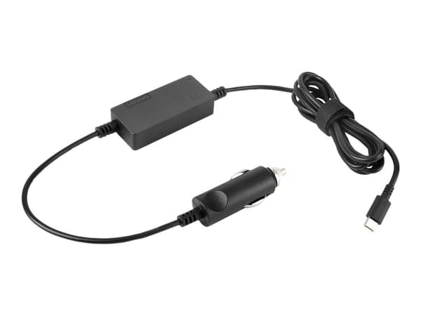 Lenovo 65W USB-C DC Travel Adapter Bilströmsadapter 5 / 9 / 15 / 20V