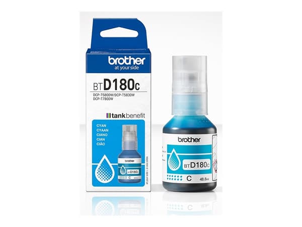 Brother BTD180C Cyan 5000 sidor Bläkrefill