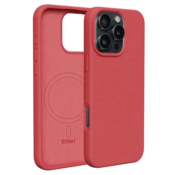 Etteri Silikon Mag skal för iPhone 16 Pro Max hallon