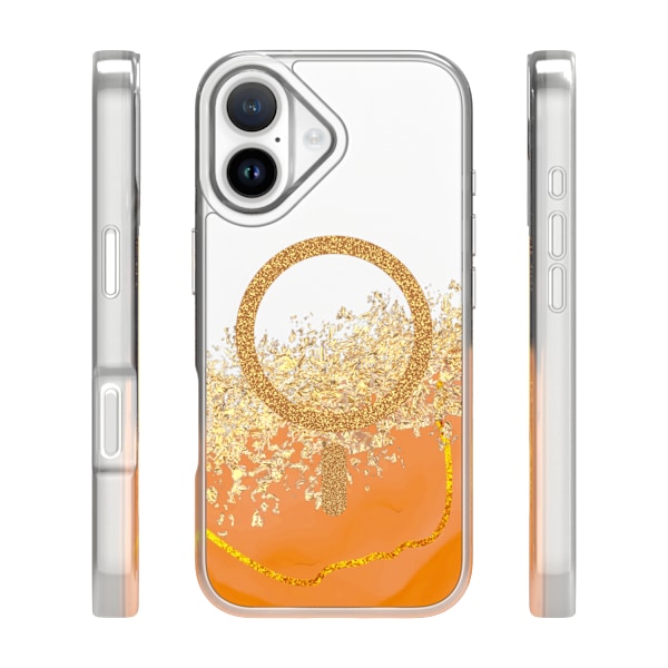 Epoxy Mag-skal för iPhone 16 6,1\" orange