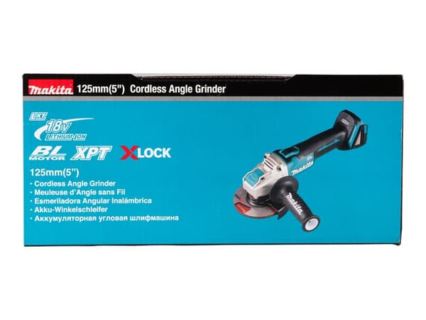 Makita DGA521ZX1 Vinkelslip 18V