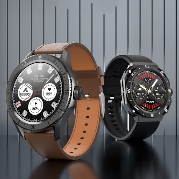 SK22 smartwatch med 2 st armband