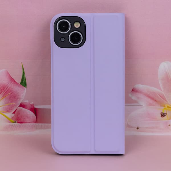 Smart Soft fodral för iPhone 16 Plus ljuslila