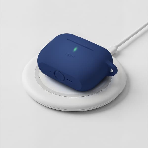Etteri silikonfodral för AirPods Pro 3 mörkblå
