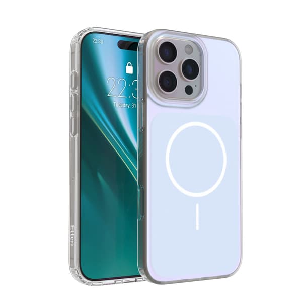Etteri Hidden Pearl skal för iPhone 16 Pro ljusblå blå