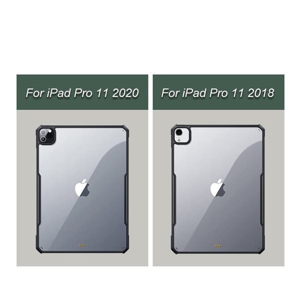 Hårdsilikonfodral för iPad Air 8 10.9" – Transparent transparent
