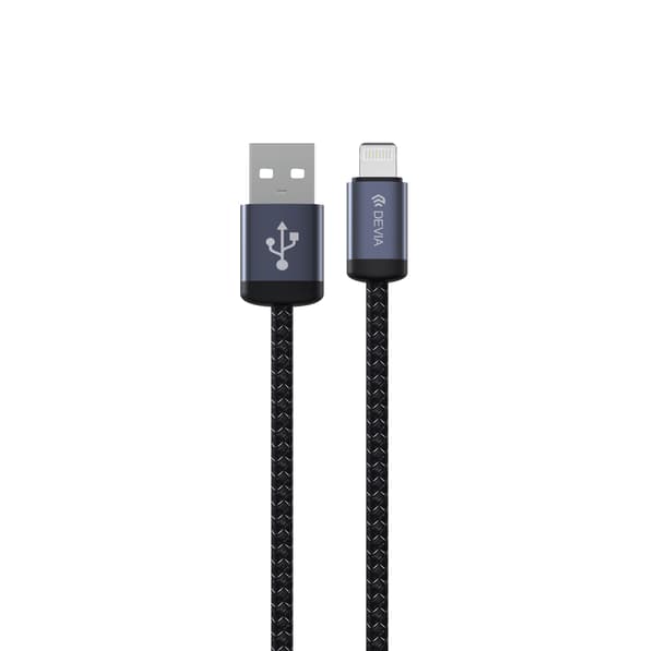 Devia kabel Gracious EC650 USB - USB-C 1,0 m 2,4A svart svart