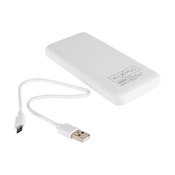 POWERBANK MX COCO 10 000mAh 2xUSB, 10W Li-Po, VIT + MICROUSB-KABEL