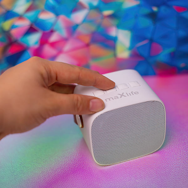 Maxlife Bluetooth karaoke-högtalare MXKS-100 vit