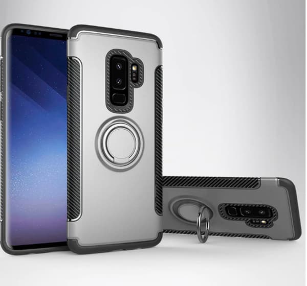 Samsung S9 plus fodral med Roterande ring