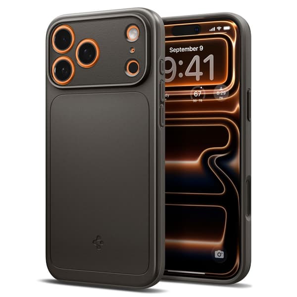 Spigen Thin Fit Mag Magsafe-skal för iPhone 17 Pro Max Gunmetal