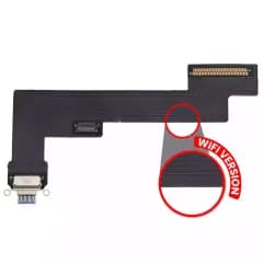 Laddningsport Flexkabel för iPad Air 5 (endast WiFi) (Eftermarknad Plus) (Blå) blå