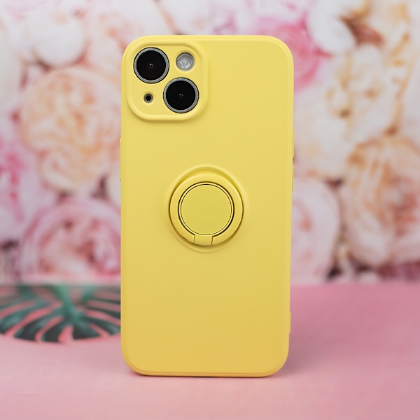 Finger Grip Case for iPhone 16 6.1\" Yellow