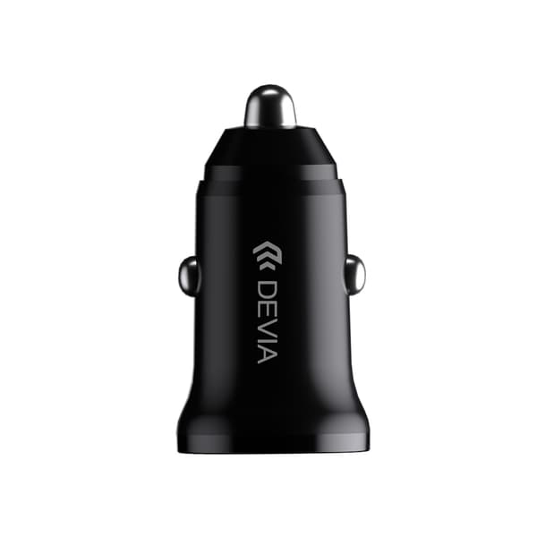 Devia billaddare Smart Mini PD QC 3 0 30W 1x USB 1x USB-C vit vit