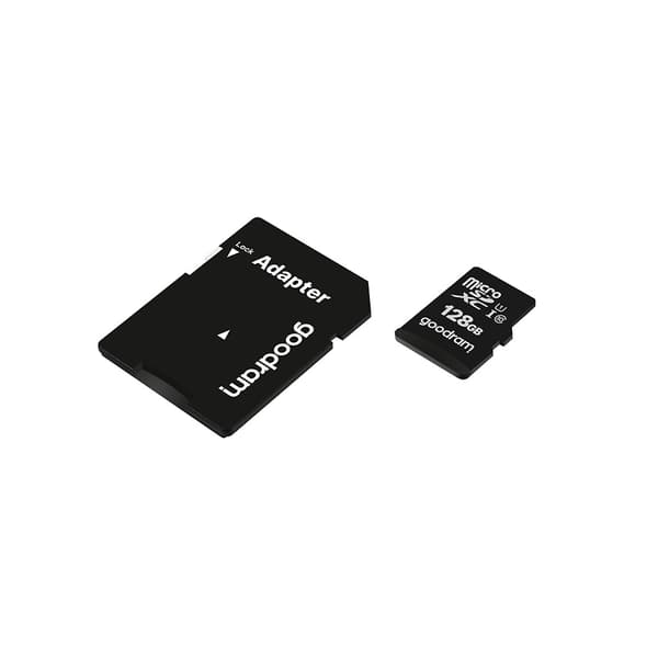 GoodRam minneskort 128GB microSDXC cl 10 UHS-I 100 / 10 MB / s + adapter