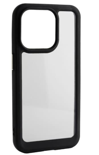 Akryl Matt Skal iPhone 13 för iPhone 14 Pro Svart