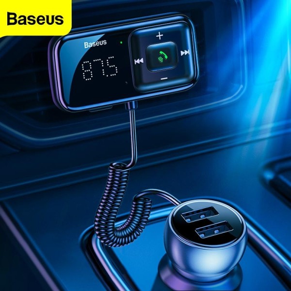 Baseus FM-modulaattorilähetin Bluetooth 5.0 FM
