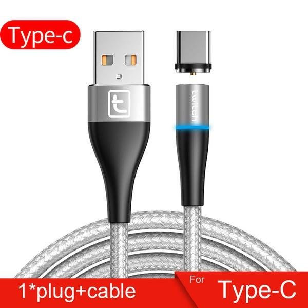 Twitch Magnetisk kabel svart
