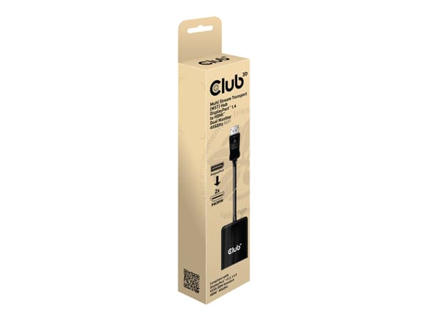 Club 3D CSV-7200H DisplayPort to HDMI adapter black