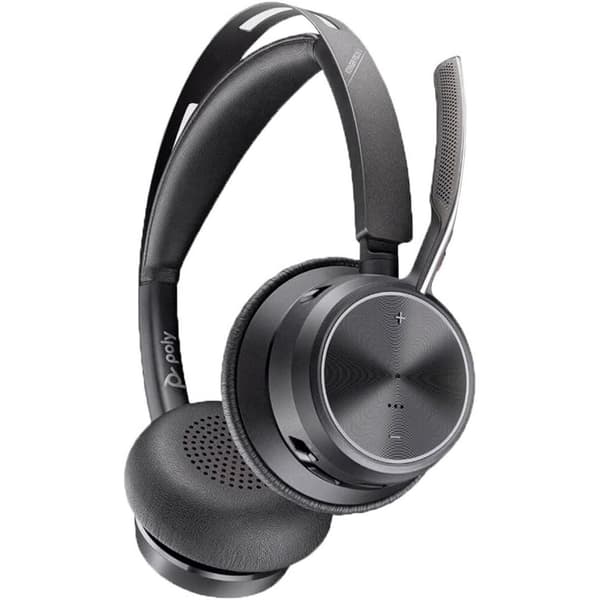 HP Poly Voyager Focus 2 trådlös hörlurar svart