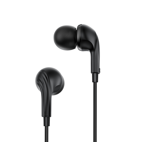XO trådbundna hörlurar EP86 jack 3,5mm svart