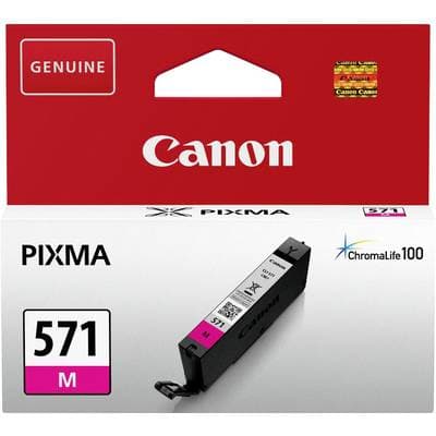 Canon CLI 571M Magenta 182 sidor bläckbehållare 0387C001