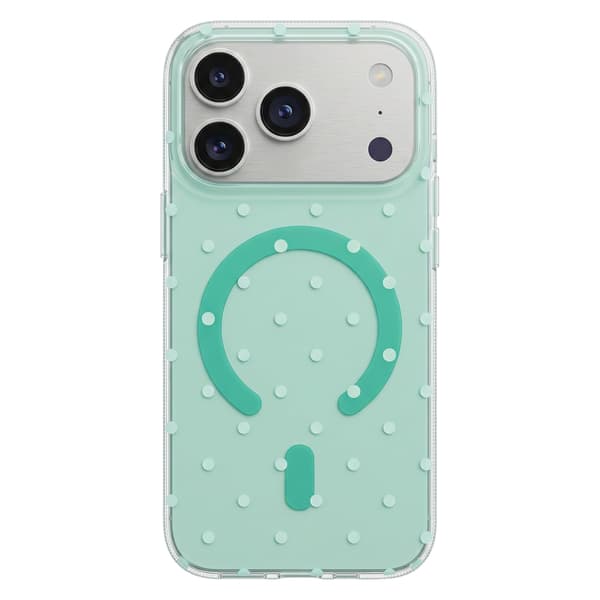 Bubble Dots Mag-fodral för iPhone 15 6,1\" grön