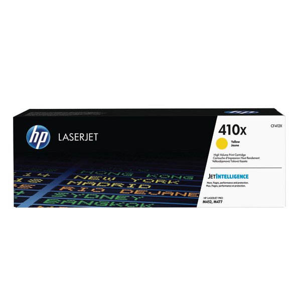 HP 410X Gul 5000 sidor Toner CF412X