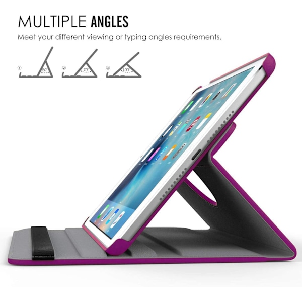 iPad7 fodral,10,2" svart svart
