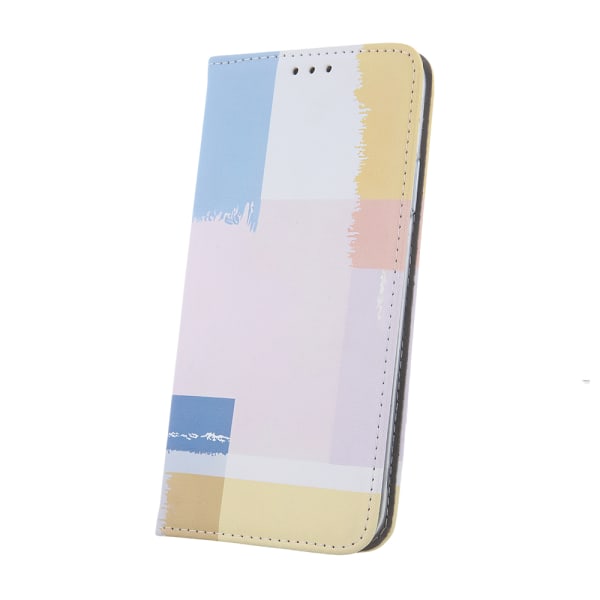 Smart trendigt färgat fodral för Samsung Galaxy S23 Ultra Pastel Square