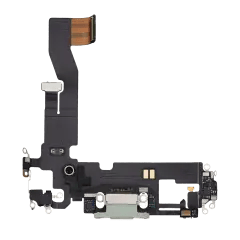 Laddningsport Flexkabel för iPhone 12 (Begagnad OEM-del) (Grön) grön