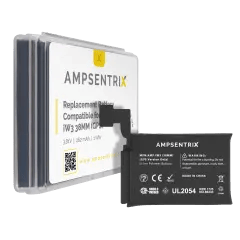 Ersättningsbatteri för Watch Series 3 (38MM) (endast GPS-version) (AmpSentrix Pro)
