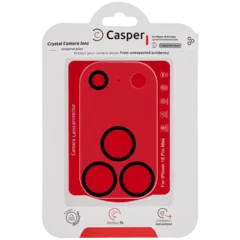 Casper Camera Lens Protector Compatible For iPhone 18 Pro Max (Crystal Full Cover) (Clear) transparent