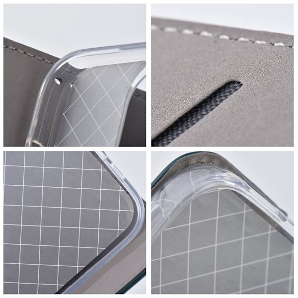 Smart Case Book för REALME C30 mörkgrön