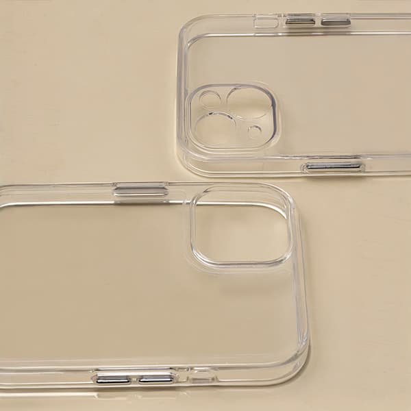 Hybrid Crystal fodral för iPhone 16 Pro transparent transparent