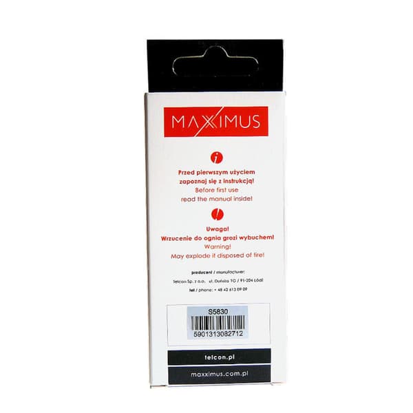 BAT. MAXXIMUS SAM S5830 1600mAh