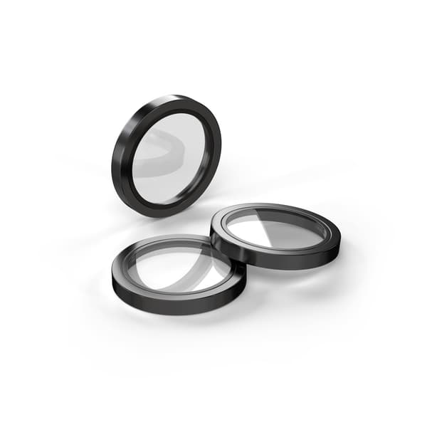 Etteri Camera Lens Protector for iPhone 17 Pro / 17 Pro Max Black